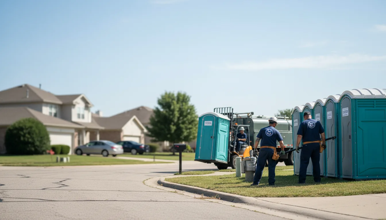 Porta Potty Rental in Roseville, CA near me